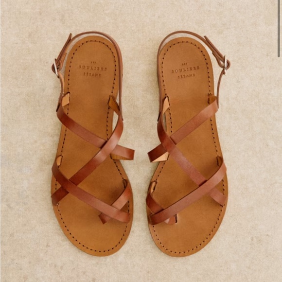 Sezane Adeline Low Sandals Size 42 - Picture 3 of 12